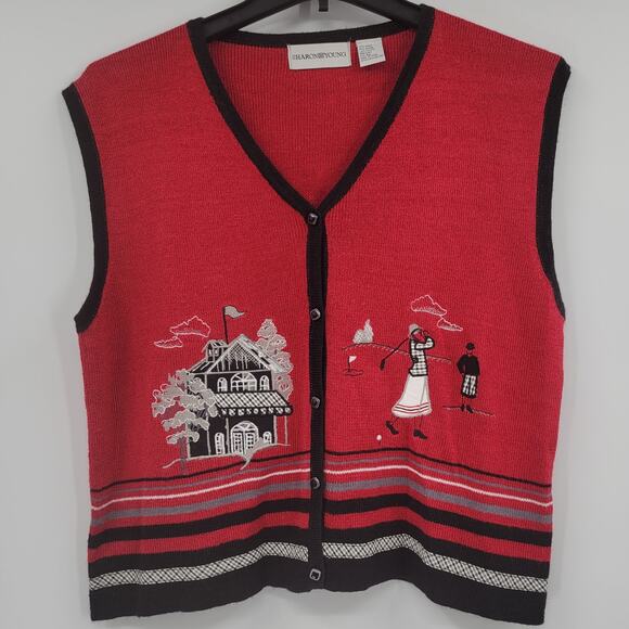 Sharon young vest size XL golf player women - Picture 1 of 5